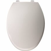 BEMIS ELONGATED CLOSED FRONT TOILET SEAT IN WHITE - BEMIS PART #: 7600T 000