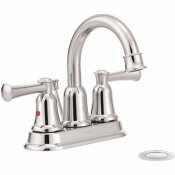 CLEVELAND FAUCET GROUP CAPSTONE 4 IN CENTERSET 2-HANDLE BATHROOM FAUCET WITH DRAIN ASSEMBLY IN CHROME - CLEVELAND FAUCET GROUP PART #: 41217