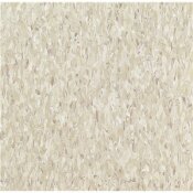 ARMSTRONG IMPERIAL TEXTURE VCT 12 IN. X 12 IN. SHELTER WHITE STANDARD EXCELON COMMERCIAL VINYL TILE (45 SQ. FT. / CASE) - ARMSTRONG PART #: 51836031