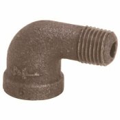 PROPLUS 3/8 IN. BLACK MALLEABLE 90-DEGREE STREET ELBOW - PROPLUS PART #: 45034