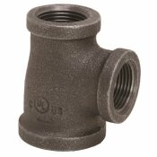 PROPLUS 3/4 IN. X 1/2 IN. X 1/2 IN. BLACK MALLEABLE TEE - PROPLUS PART #: 45054