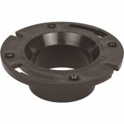IPS CORPORATION 4 IN. X 3 IN. CLOSET FLANGE FLUSH TITE ABS - IPS CORPORATION PART #: 86155