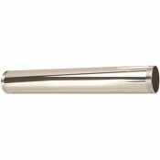 PREMIER BRASS TAILPIECE WITH THREADED ENDS, CHROME-PLATED, 17-GAUGE, 1-1/2 X 8 IN. - PREMIER PART #: 556029