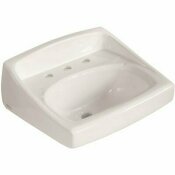 NOT FOR SALE - 558863 - NOT FOR SALE - 558863 - AMERICAN STANDARD LUCERNE WALL-MOUNTED BATHROOM VESSEL SINK IN WHITE - AMERICAN STANDARD PART #: 0356.015.020