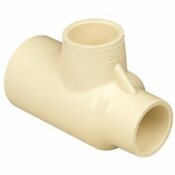 GENOVA PRODUCTS 3/4 IN. X 1/2 IN. X 1/2 IN. CPVC REDUCING TEE - GENOVA PRODUCTS PART #: 51473