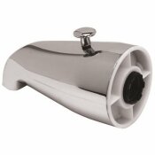 PROPLUS 3/4 IN. IPS BATHTUB SPOUT WITH TOP DIVERTER, CHROME - PROPLUS PART #: 7921