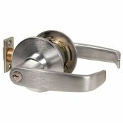 SARGENT & CO SARGENT T-ZONE ENTRY LEVERSET 2-3/4IN. BS LA DULL CHROME